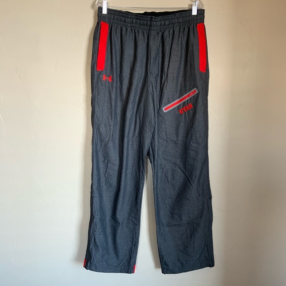 Under Armour Other - 🥑Under Armour grey men’s Utah Utes track pants.